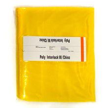 Load image into Gallery viewer, (3 Yards Cut) Poly Knit Chinz Fabric, Yellow