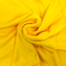 Load image into Gallery viewer, (3 Yards Cut) Poly Knit Chinz Fabric, Yellow