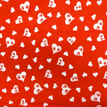 Load image into Gallery viewer, (3 Yards Cut) Poly Cotton Pets Print Fabric, Red