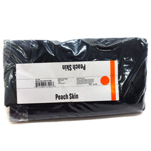 Load image into Gallery viewer, (3 Yards Cut) Peach Skin Fabric, Black