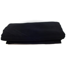 Load image into Gallery viewer, (3 Yards Cut) Peach Skin Fabric, Black