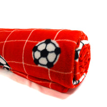 Load image into Gallery viewer, Soccer Ball Anti-Pill Fleece, (2 Yards cut)