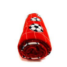 Load image into Gallery viewer, Soccer Ball Anti-Pill Fleece, (2 Yards cut)