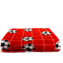 Load image into Gallery viewer, Soccer Ball Anti-Pill Fleece, (2 Yards cut)