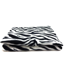 Load image into Gallery viewer, Zebra Print Anti-Pill Fleece, (2 Yards cut)