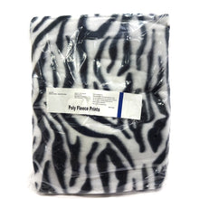 Load image into Gallery viewer, Zebra Print Anti-Pill Fleece, (2 Yards cut)