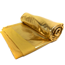 Load image into Gallery viewer, Foil Knit Dancewear Fabric With Spandex, Gold