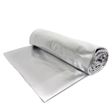 Load image into Gallery viewer, Foil Knit Dancewear Fabric With Spandex, Silver