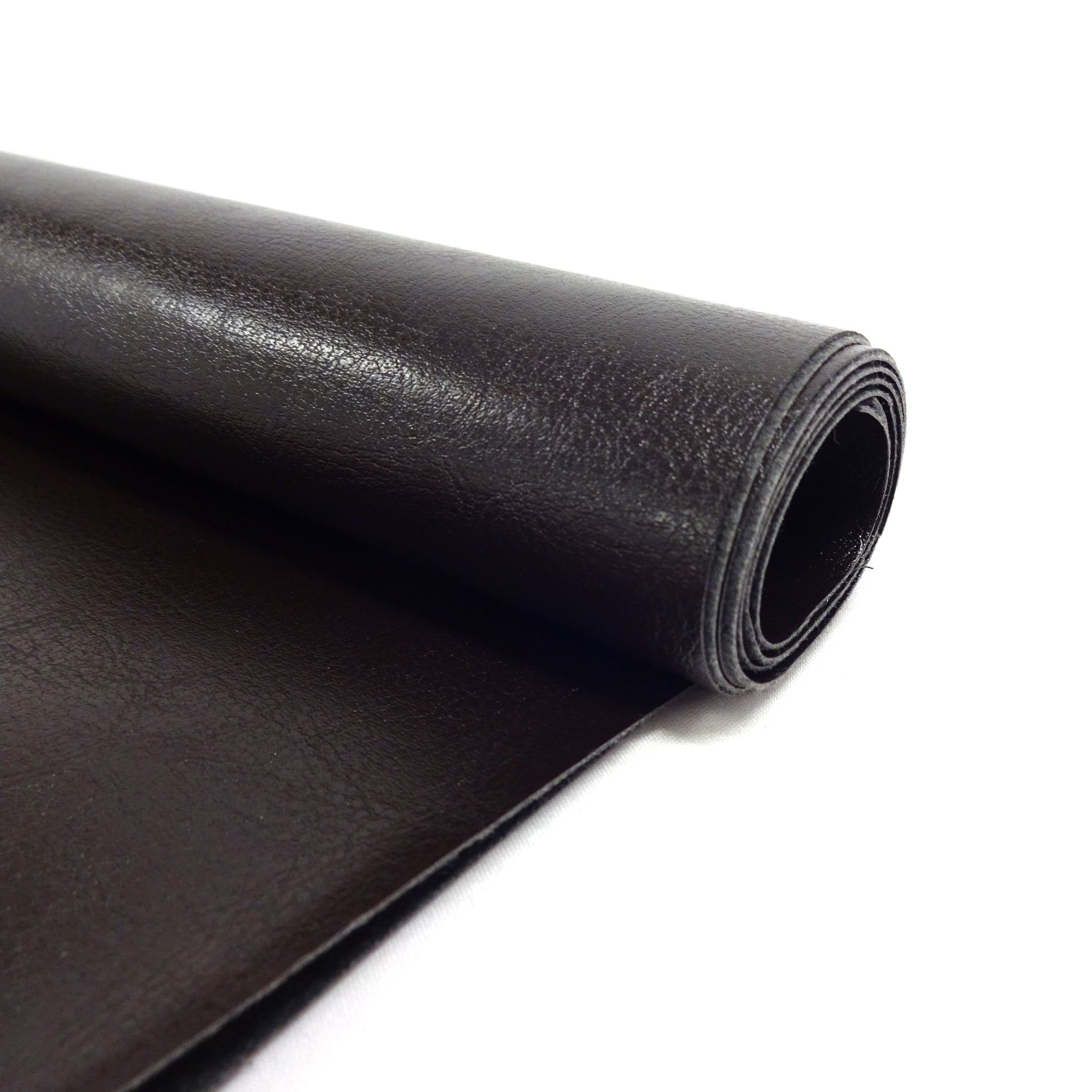 Faux Leather Upholstery-Home Decor Solid Fabric, Brown – Shason Textile