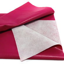 Load image into Gallery viewer, Faux Leather Upholstery-Home Decor Solid Fabric, Hot Pink