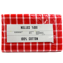 Load image into Gallery viewer, 100% Cotton Print Quilting Fabric, (3 Yards Cut), Picnic Plaid