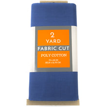 Load image into Gallery viewer, (2 Yards Cut) Craft Quilting Poly Cotton Fabric, Steel