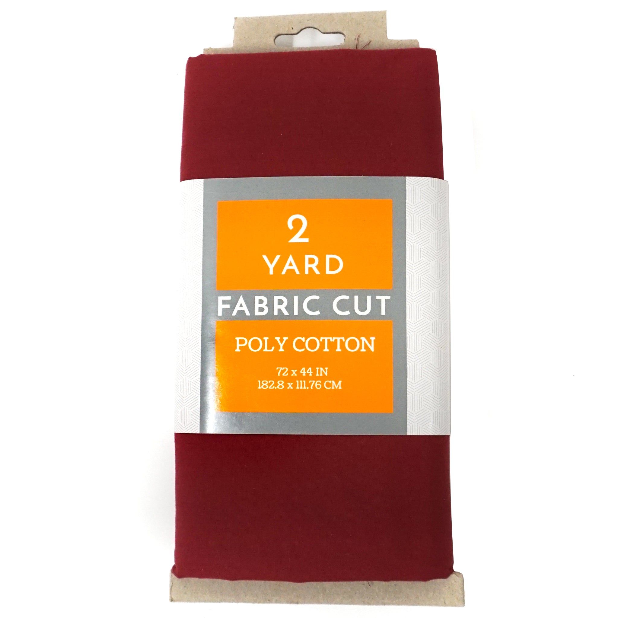 Shason Textile (3 Yards Cut) Craft Quilting Poly Cotton Fabric, Red.