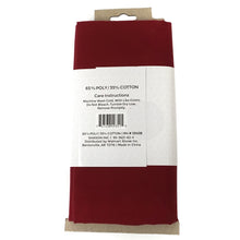 Load image into Gallery viewer, (2 Yards Cut) Craft Quilting Poly Cotton Fabric, Red