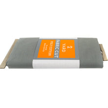 Load image into Gallery viewer, (2 Yards Cut) Craft Quilting Poly Cotton Fabric, Gray