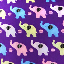 Load image into Gallery viewer, (2 Yards Cut) Poly Cotton Fabric, Pet Lovers, Elephant Pets