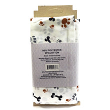 Load image into Gallery viewer, (2 Yards Cut) Poly Cotton Fabric, Pets2, White