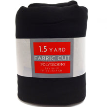 Load image into Gallery viewer, Polytechno Two Way Stretch Fabric, Black