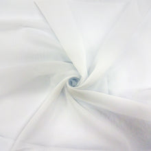 Load image into Gallery viewer, (3 Yards Cut) Fine Chiffon Fabric, White