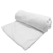 Load image into Gallery viewer, (3 Yards Cut) Soft Fashion Poly Knit Interlock Fabric, White