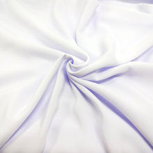 Load image into Gallery viewer, (3 Yards Cut) Peach Skin Fabric, White