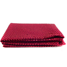 Load image into Gallery viewer, (3 Yards Cut) Spangle Sequin Glitter Knit Fabric, Hot Pink