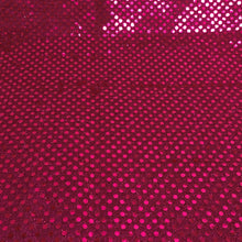 Load image into Gallery viewer, (3 Yards Cut) Spangle Sequin Glitter Knit Fabric, Hot Pink