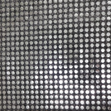 Load image into Gallery viewer, (3 Yards Cut) Spangle Sequin Large Glitter Knit Fabric, Silver