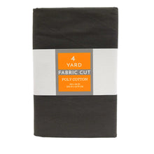 Load image into Gallery viewer, (4 Yards Cut) Craft Quilting Poly Cotton Fabric, Dark Gray