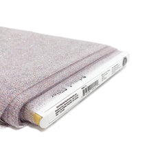 Load image into Gallery viewer, (10 Yards Cut) Polymesh Glitter Precut Fabric for Quilting Projects and Sewing, White