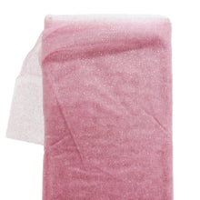 Load image into Gallery viewer, (10 Yards Cut) Polymesh Glitter Precut Fabric for Quilting Projects and Sewing, Pink