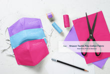 Load image into Gallery viewer, Shason Textile (3 Yards) Pack of 2 Poly Cotton Theme Bundle for Crafts and Projects, Pastel Color Pack