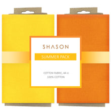 Load image into Gallery viewer, Shason Textile (3 Yards) Pack of 2 100% Cotton Theme Bundle for Crafts and Projects, Summer Pack