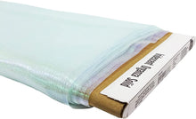 Load image into Gallery viewer, (8 Yards Cut) 58"/60" Wide Iridescent Organza Fabric by The Yard, Aqua