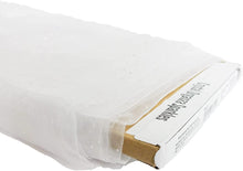 Load image into Gallery viewer, Sparkle Crystal Sheer Organza 58"/60" Wide Fabric by The Yard, White