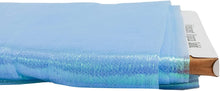 Load image into Gallery viewer, (2 Yards Cut) 58&quot;/60&quot; Wide Iridescent Organza Fabric by The Yard, Blue
