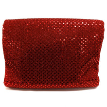 Load image into Gallery viewer, (3 Yards Cut) Spangle Sequin Glitter Knit Fabric, Red
