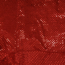 Load image into Gallery viewer, (3 Yards Cut) Spangle Sequin Glitter Knit Fabric, Red
