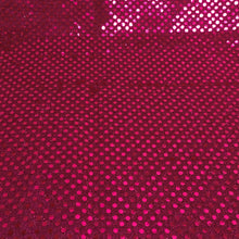 Load image into Gallery viewer, (3 Yards Cut) Spangle Sequin Glitter Knit Fabric, Hot Pink
